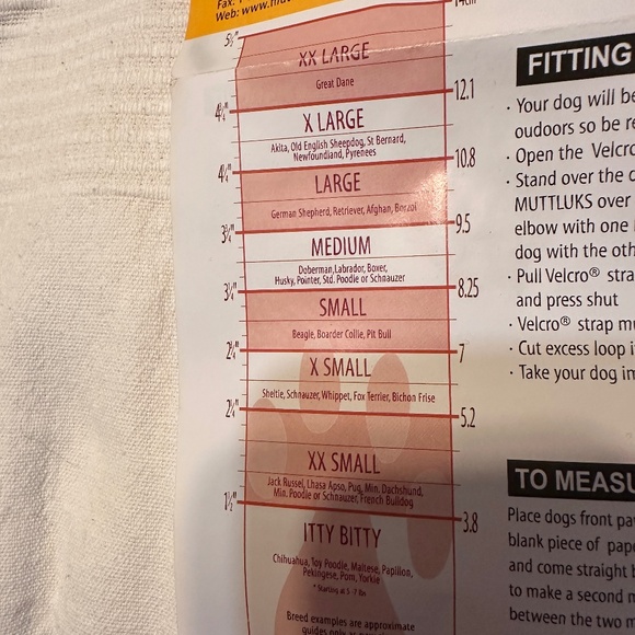 Muttluk Fleece lined dog boots Small - Picture 3 of 4